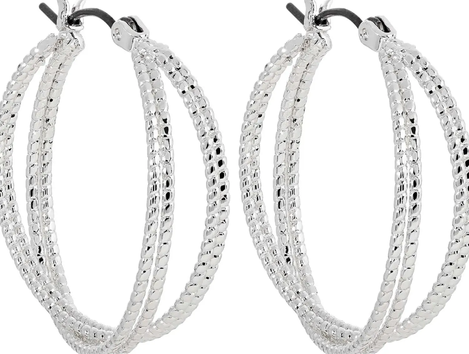 Bijou Brigitte Creolen>Creolen - Bougie Twist silber