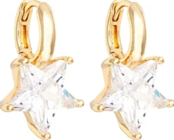 Bijou Brigitte Creolen|Ohrringe Gold>Creolen - Bright Star gold