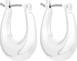 Bijou Brigitte Creolen|Chunky Hoops>Creolen - Chic Silver silber
