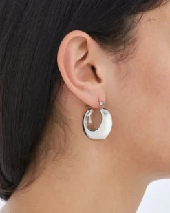 Bijou Brigitte Creolen|Chunky Hoops>Creolen - Chunky Essential silber