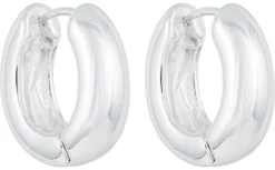 Bijou Brigitte Creolen|Basics>Creolen - Chunky Oval silber