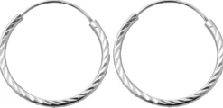 Bijou Brigitte Creolen|Ohrringe 925Er Silber>Creolen - Classic silber
