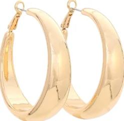 Bijou Brigitte Creolen|Chunky Hoops>Creolen - Classic gold