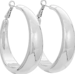 Bijou Brigitte Creolen|Chunky Hoops>Creolen - Classic Shine silber