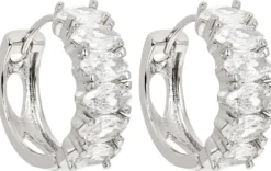Bijou Brigitte Creolen>Creolen - Cute Sparkle silber