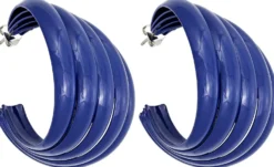 Bijou Brigitte Creolen>Creolen - Deep Blue blau
