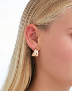 Bijou Brigitte Creolen|Ohrringe Gold>Creolen - Double gold