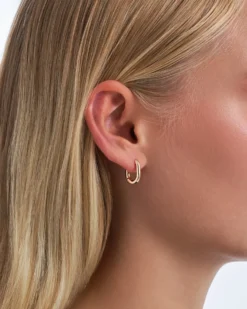 Bijou Brigitte Creolen|Ohrringe Gold>Creolen - Easy Going gold