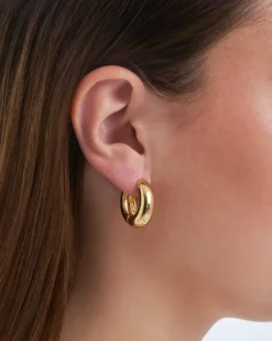 Bijou Brigitte Creolen|Ohrringe Gold>Creolen - Everyday Basic gold