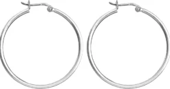 Bijou Brigitte Creolen>Creolen - Geschlossen silber