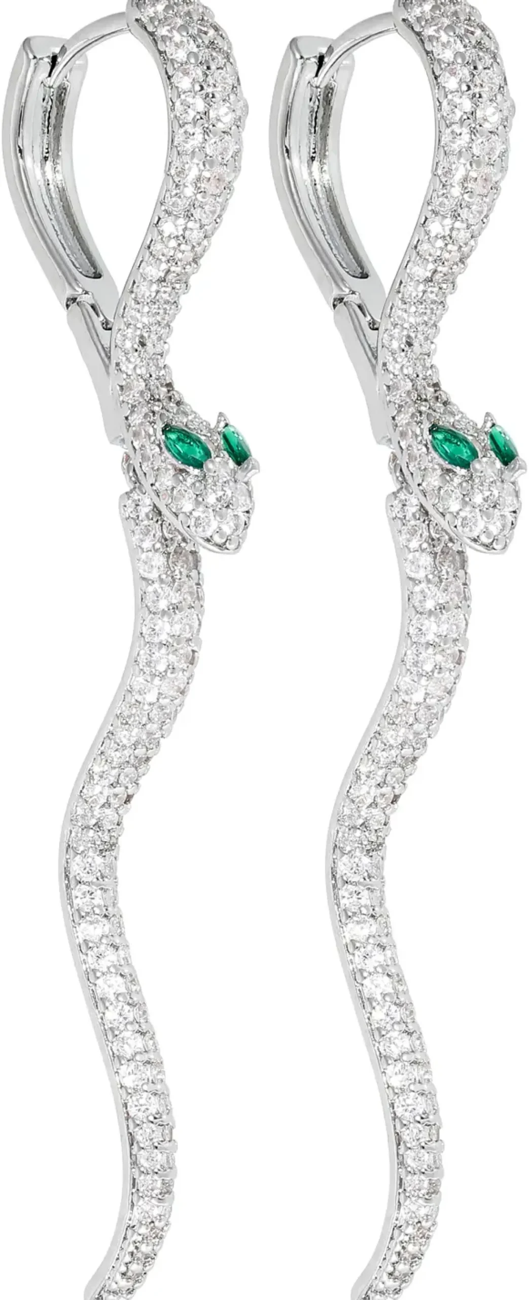 Bijou Brigitte Creolen>Creolen - Glam Venom silber