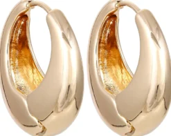 Bijou Brigitte Creolen|Chunky Hoops>Creolen - en Huggies gold