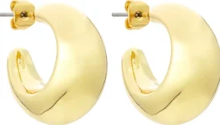 Bijou Brigitte Creolen|Chunky Hoops>Creolen - en Loops gold