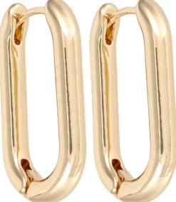 Bijou Brigitte Creolen|Ohrringe Gold>Creolen - en Oval gold