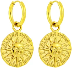 Bijou Brigitte Edelstahlschmuck In Gold|Creolen>Creolen - en Sign gold