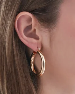 Bijou Brigitte Creolen|Ohrringe Gold>Creolen - en Spark gold