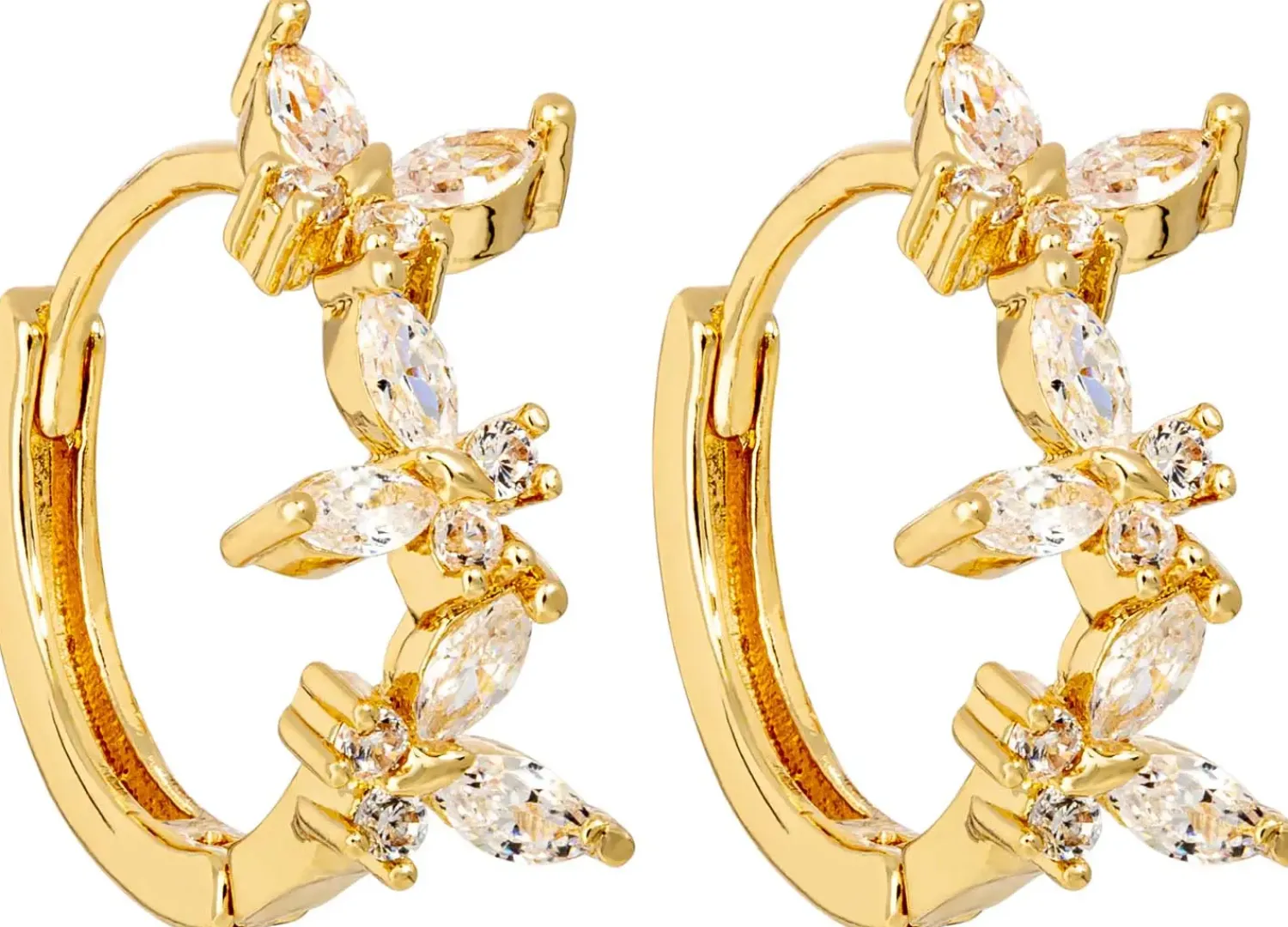 Bijou Brigitte Creolen|Ohrringe Gold>Creolen - en Spring gold