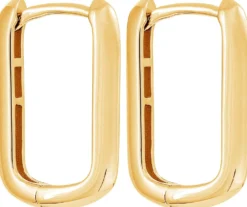 Bijou Brigitte Ohrringe Gold|Creolen>Creolen - en Squares gold