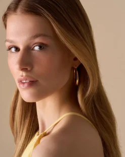 Bijou Brigitte Edelstahlschmuck In Gold|Creolen>Creolen - en Steel gold