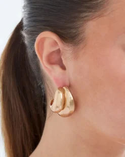 Bijou Brigitte Creolen|Ohrringe Gold>Creolen - en Swirl gold