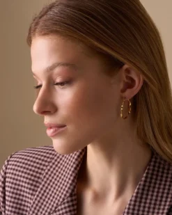 Bijou Brigitte Edelstahlschmuck In Gold|Creolen>Creolen - Twisted gold