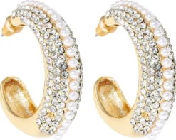 Bijou Brigitte Creolen|Ohrringe Gold>Creolen - Graceful Hoop gold