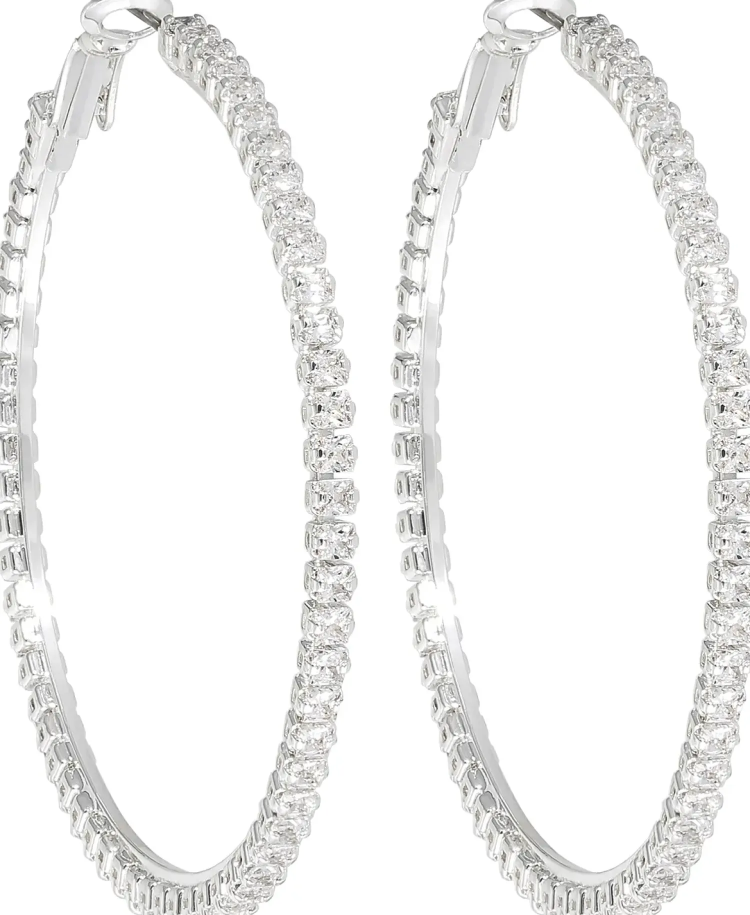 Bijou Brigitte Creolen>Creolen - Iced Hoops silber
