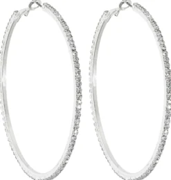 Bijou Brigitte Creolen>Creolen - Iced Silver silber