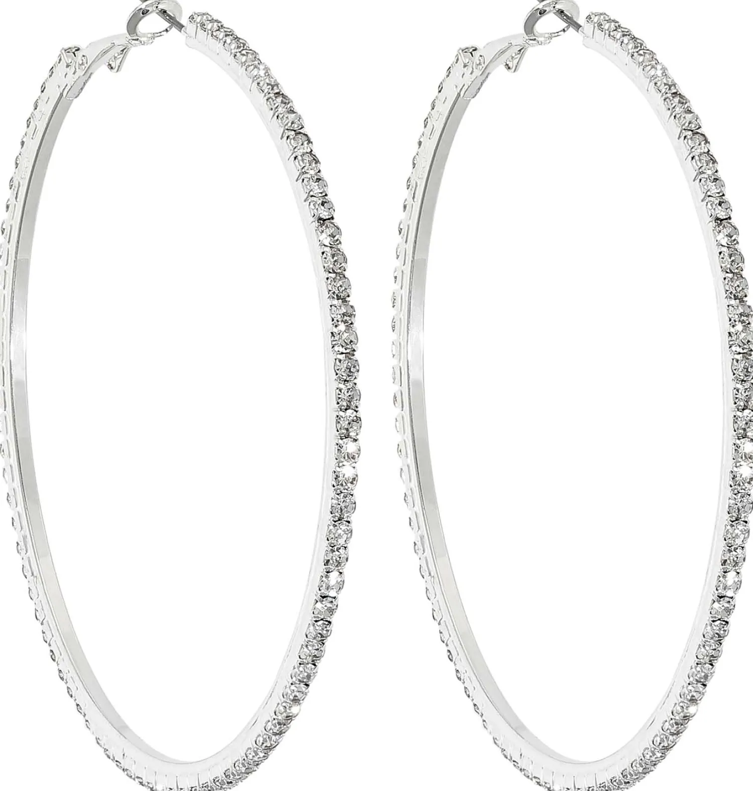 Bijou Brigitte Creolen>Creolen - Iced Silver silber