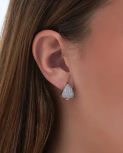 Bijou Brigitte Creolen>Creolen - Icy Shimmer silber