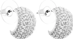 Bijou Brigitte Creolen|Ohrstecker>Creolen - Icy Silver silber