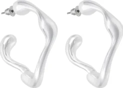 Bijou Brigitte Creolen>Creolen - Irregular Design silber