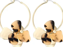 Bijou Brigitte Creolen|Ohrringe Gold>Creolen - Leo Flowers gold