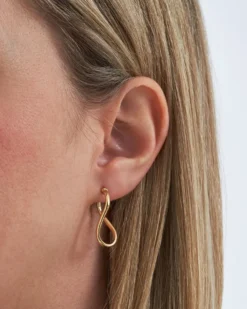 Bijou Brigitte Creolen|Ohrringe 925Er Silber>Creolen - Little Twist gold