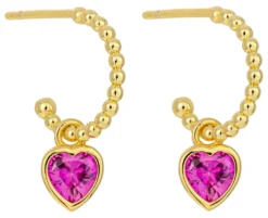 Bijou Brigitte Ohrringe Gold|Silver Crystals>Creolen - Lovely Hoops gold