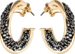 Bijou Brigitte Creolen|Ohrringe Gold>Creolen - Luminous Swirl gold