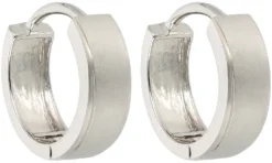 Bijou Brigitte Creolen|Ohrringe 925Er Silber>Creolen - Matt Silver silber