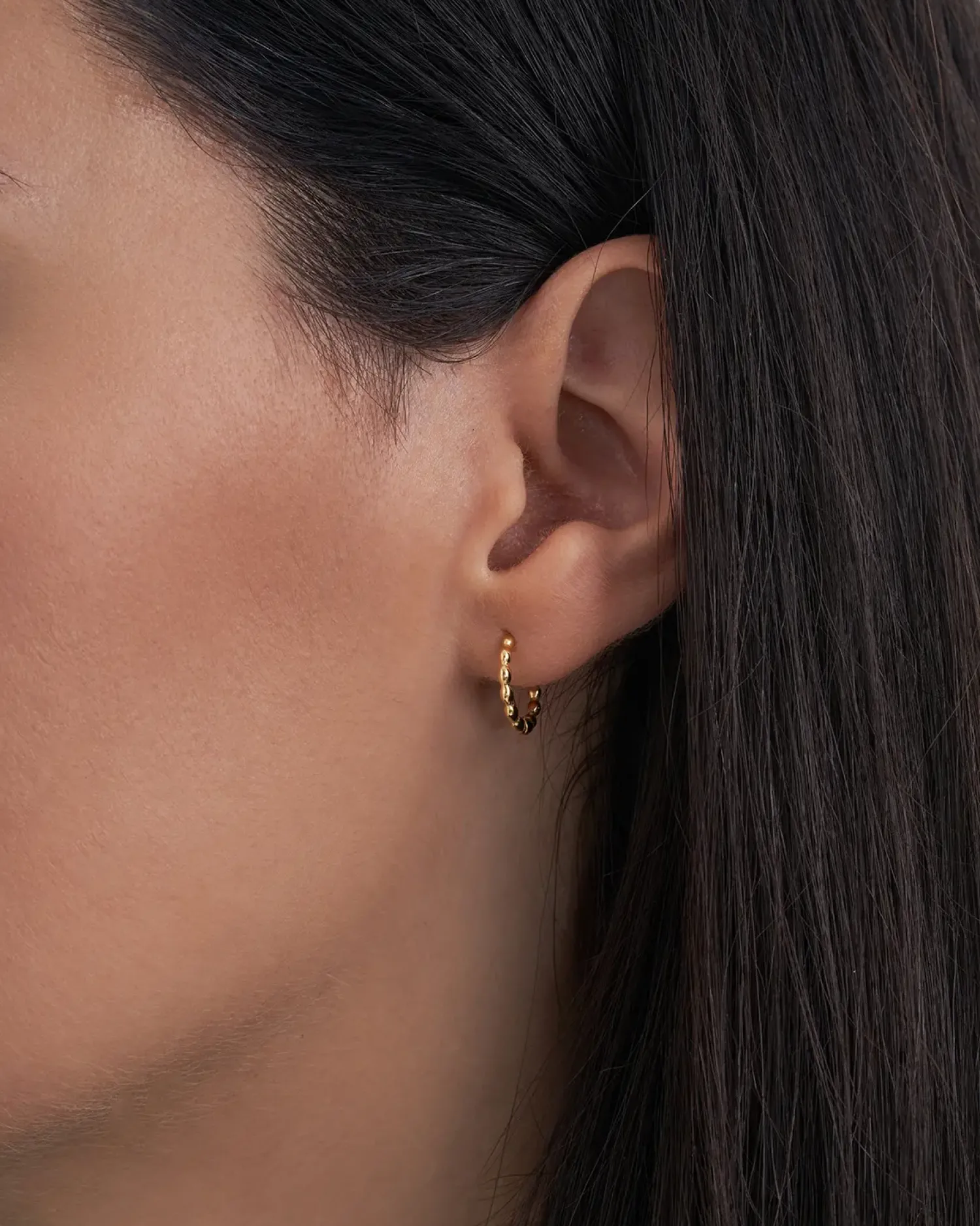 Bijou Brigitte Ohrringe Gold|Creolen>Creolen - Mini gold