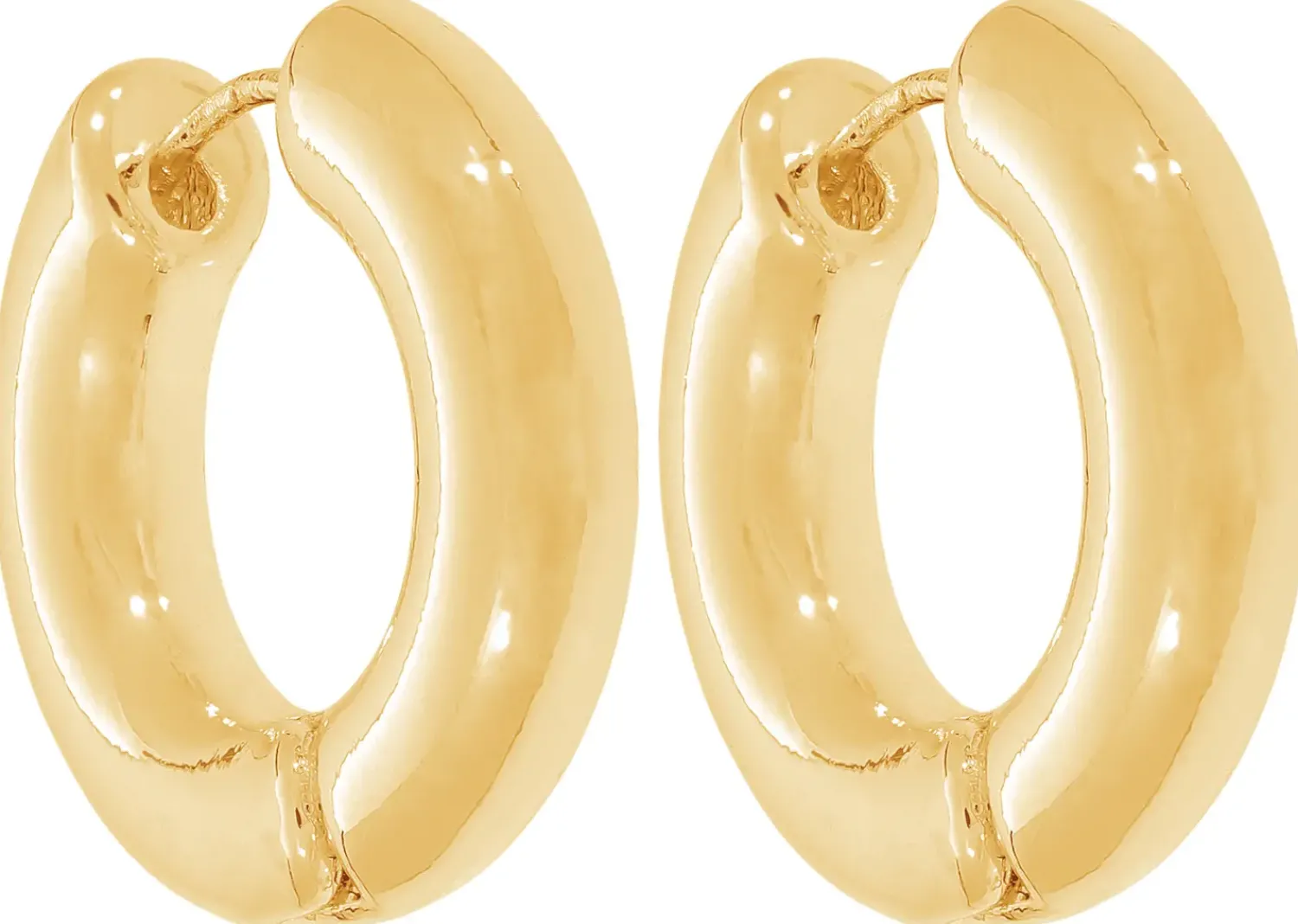 Bijou Brigitte Creolen|Chunky Hoops>Creolen - Modish gold