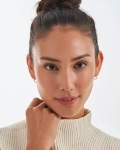 Bijou Brigitte Creolen|Basics>Creolen - Narrow Twist gold