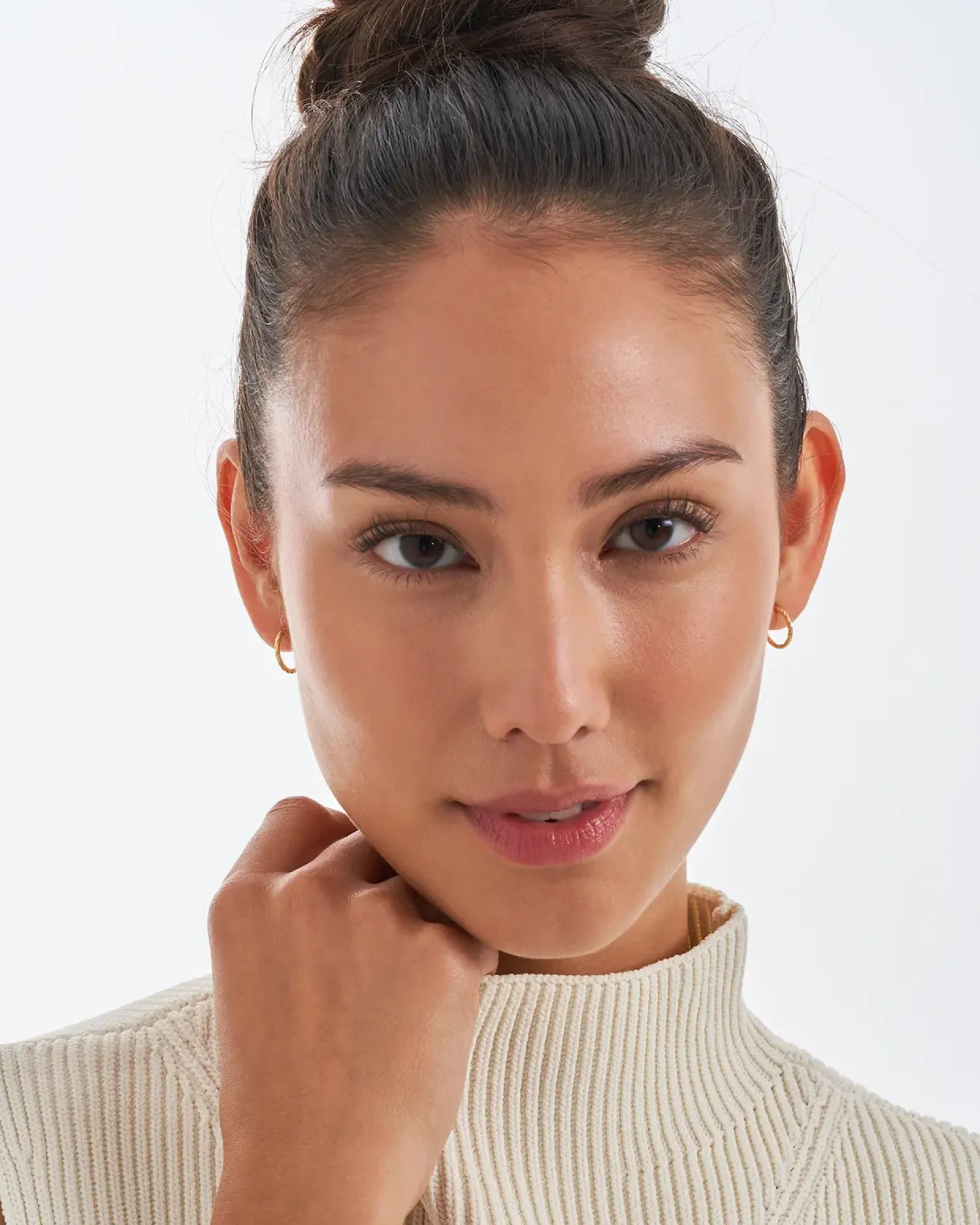 Bijou Brigitte Creolen|Basics>Creolen - Narrow Twist gold