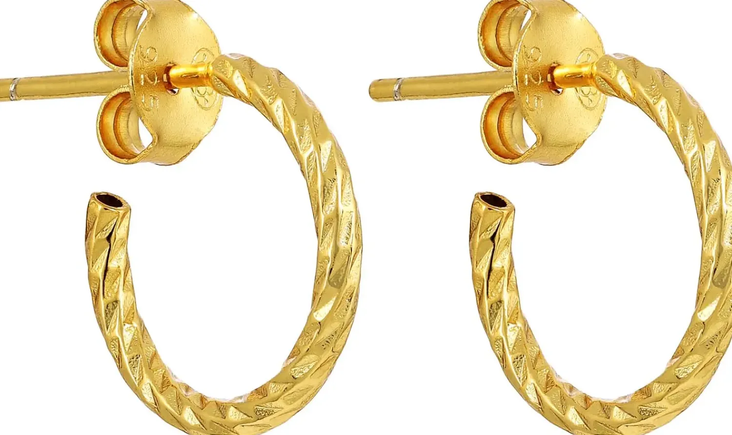 Bijou Brigitte Creolen|Basics>Creolen - Narrow Twist gold