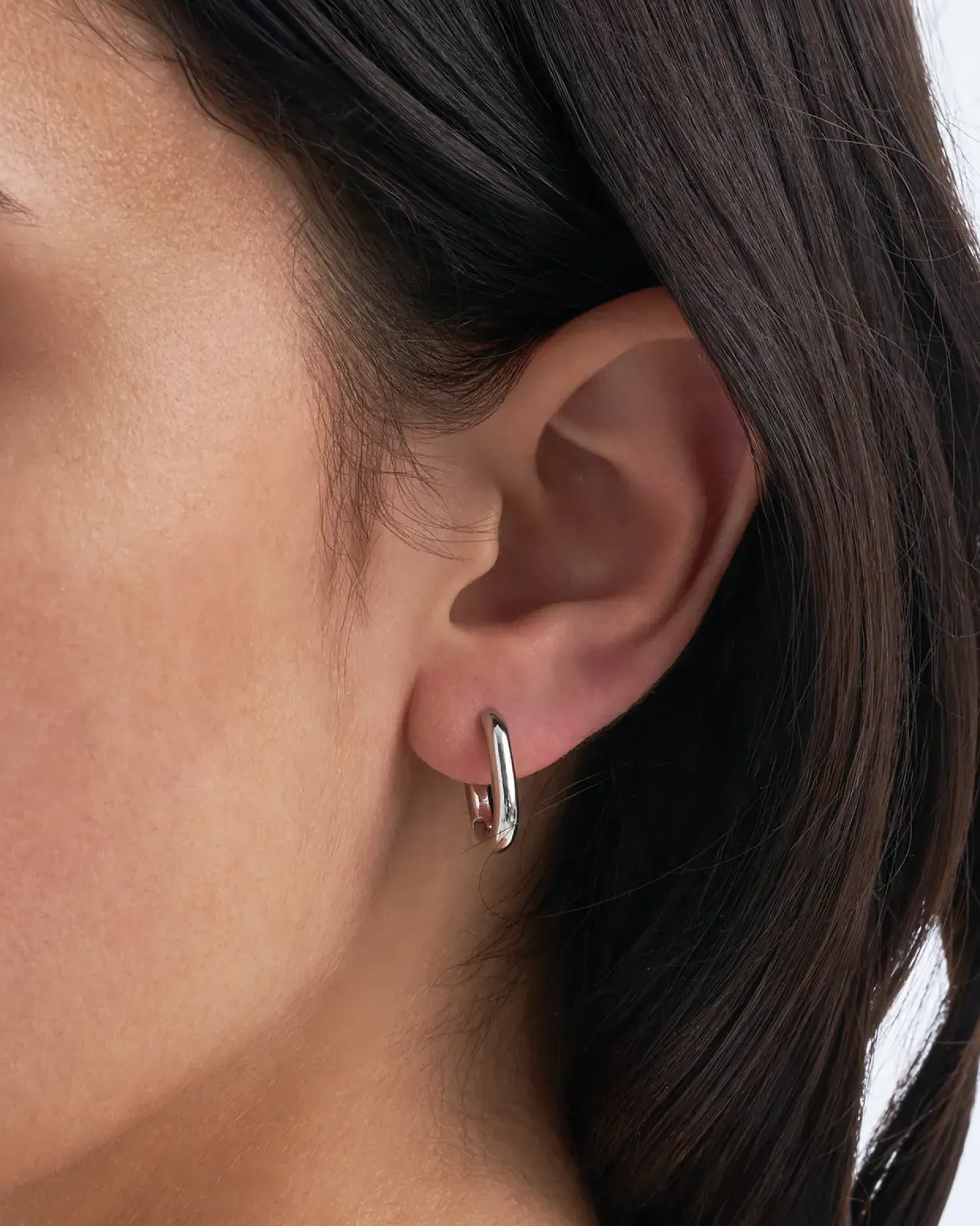 Bijou Brigitte Creolen|Basics>Creolen - Oval Classics silber