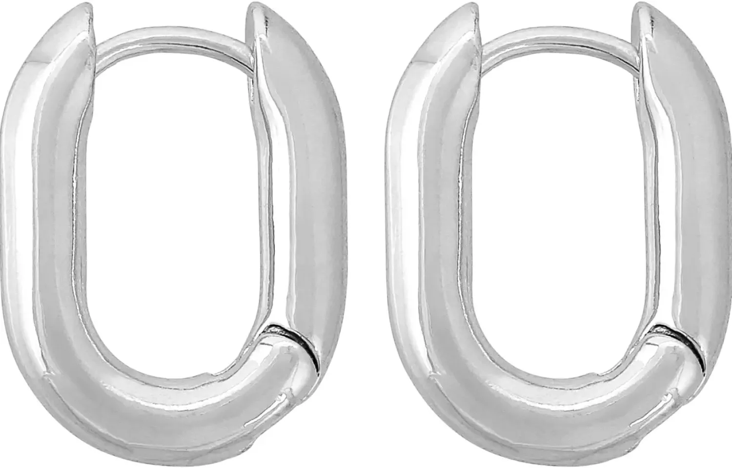 Bijou Brigitte Creolen|Basics>Creolen - Oval Classics silber