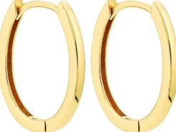Bijou Brigitte Ohrringe Gold|Creolen>Creolen - Oval gold
