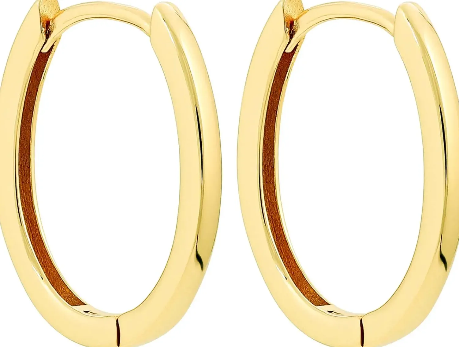 Bijou Brigitte Ohrringe Gold|Creolen>Creolen - Oval gold