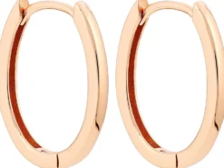 Bijou Brigitte Creolen|Ohrringe 925Er Silber>Creolen - Oval Rosegold roségold