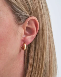 Bijou Brigitte Ohrringe Gold|Creolen>Creolen - Perfect gold