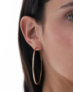 Bijou Brigitte Creolen|Ohrringe Gold>Creolen - Plain gold