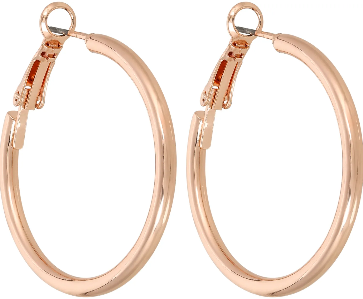 Bijou Brigitte Creolen>Creolen - Rosé roségold